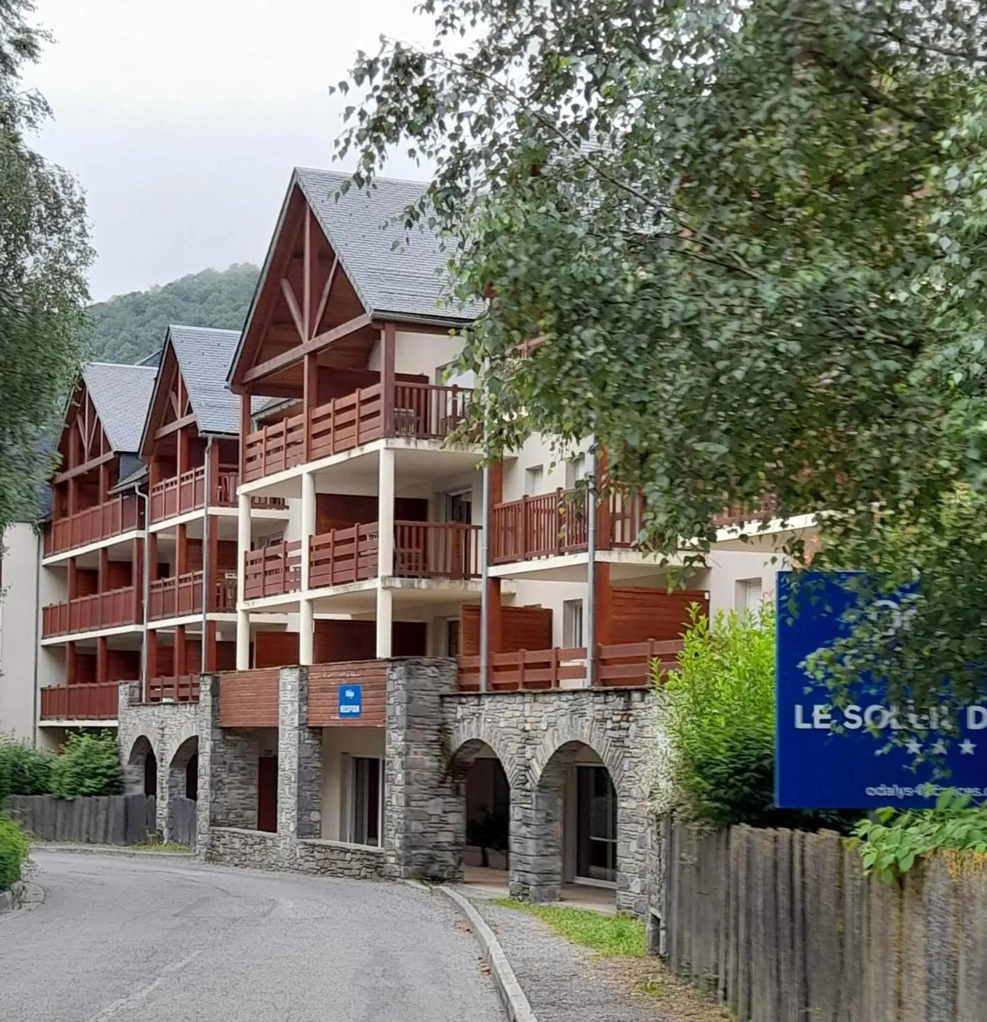 Appartement Avec Vue Sur La Montagne A Saint Lary Soulan 28 M² Piscine Exterior photo